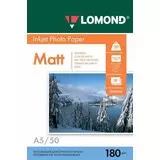 Фотобумага A5 (210*148) 180г/м2, матовая, 50 листов (Lomond) (0102068)