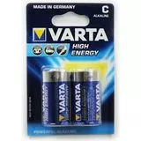 Батарейки C (LR14) VARTA HIGH ENERGY - 2шт в упаковке, цена за 2шт. (4914)
