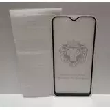 Защитное стекло для Samsung Galaxy A01 (Full Glue, черное)