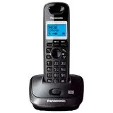 Телефон DECT Panasonic KX-TG2521RUT Titan, черный/темно-серый