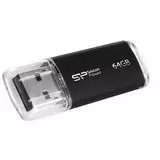 USB Flash-накопитель 64Gb (Silicon Power, Ultima U02) Black (SP0064GBUF2U02V1K)