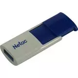 USB Flash-накопитель 64Gb USB 3.0 (Netac, U182), белый/синий (NT03U182N-064G-30BL)