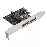 Плата расширения PCI-E x1 -> 2 х SATA III + 2 х eSATA (ExeGate, EXE-501) (EX283707RUS)