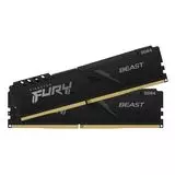 Оперативная память Kingston 2x16Gb DDR4-3200MHz Fury Beast Black (KF432C16BB1K2/32)