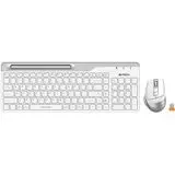 Клавиатура+мышь Key+Mouse A4 Tech Fstyler FB2535C, белый/серый (FB2535C WHITE)