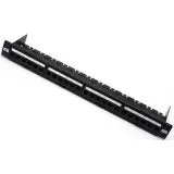 Патч-панель ATCOM 19"  24хRJ45 UTP 1U cat.6 (AT2463)