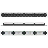 Патч-панель NETLAN EC-URP-24-UD2 19", 1U, 24 порта
