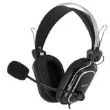 Наушники с микрофоном A4 Tech HS-50 Silver/Black