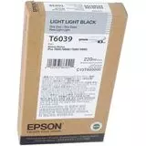 Картридж Epson StPro 7800/7880/9800/9880 light light black, 220мл. (C13T603900)