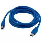 Кабель USB3.0 3m (Atcom, blue) синий