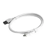 Кабель USB2.0 AM -> Micro-BM, 1m (Cablexpert) белый (CCP-mUSB2-AMBM-W-1M)