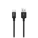 Кабель USB2.0 AM -> Type-C, 1m (HOCO) X14 Times speed, черный (6957531062868)