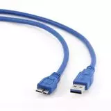 Кабель USB3.0 AM -> Micro-BM, 0.3m (Cablexpert) (CCP-mUSB3-AMBM-1)