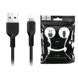 USB-кабель для Apple 8pin Lightning 1м. (HOCO) X13 Easy, черный (6957531061144), Цвет: Чёрный