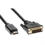 Кабель HDMI (M) - DVI (M), 5m, TV-COM, черный (LCG135E-5M)