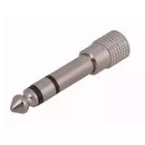 Переходник наушников Audio Jack 3.5мм (f) -> 6.3мм (m) (Rexant) (06-0168-A)