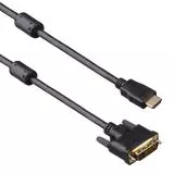 Кабель HDMI (M) - DVI (M), 2m, ExeGate, черный (EX284906RUS)