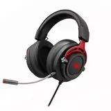Наушники с микрофоном AOC GH300, USB, черный/красный
