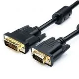 Переходник VGA -> DVI (кабель 1.8м, Atcom) (АТ6143)