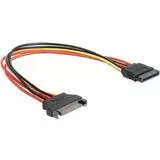 Кабель питания удлинитель  Serial ATA (M) -> Serial ATA (F) 30 см (Cablexpert) (CC-SATAMF-01)