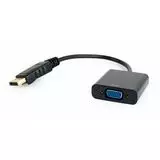 Переходник DisplayPort (M) -> VGA (F) 0.15m (Cablexpert) (A-DPM-VGAF-02)