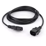 Кабель POWER UPS 5,0 м (системный блок-монитор, для ИБП, сечение 0,75мм.кв.) Cablexpert (PC-189-VDE-5M)