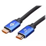 Кабель HDMI 3m v2.1 (Atcom) серия Metal gold, черный (AT8887)