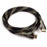 Кабель HDMI 1.5m v2.1 (Cablexpert) черный в оплетке (CCP-HDMI8K-1.5M)