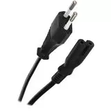 Кабель POWER для аудио-видео техники, струйных принтеров, 1,8 м. (VCOM) (CE023-CU0.5-1.8M)