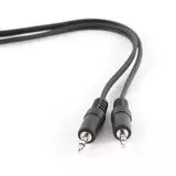 Кабель Audio AUX 3.5мм (m) -> 3.5мм (m) 1.2 м (Gembird) черный (CCA-404)