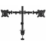 Настольное крепление для 2-х мониторов 15"-32" 4 ст.свободы, (Arm Media, LCD-T13) черный