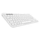 Клавиатура Logitech Wireless Bluetooth Multi-Device Keyboard K380 White, белый (920-009589), Цвет: Белый