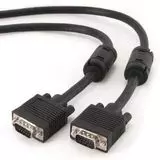 Кабель VGA сигнальный 30m (Gembird, черный, тройной экран, феррит.кольца) (CC-PPVGA-30M-B)