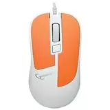 Мышь Gembird MOP-410, USB, оранжевый/белый (MOP-410-O), Цвет: Оранжевый / Белый