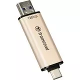 USB Flash-накопитель 128Gb USB 3.2/USB Type-C (Transcend, Jetflash930C) (TS128GJF930C)