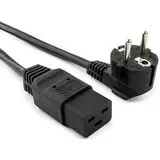 Кабель POWER PC19 1,8 м (С19 - Schuko, сечение 1,5 мм.кв., медь) ExeGate (EP280669RUS)