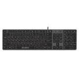Клавиатура Sven KB-E5000 USB, серый металик (SV-020545)
