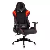 Кресло игровое Бюрократ VIKING 4 AERO RED, черный/красный