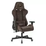 Кресло игровое Бюрократ VIKING KNIGHT LT10 FABRIC, коричневый