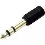 Переходник аудио jack 3,5 mm F -> jack 6,3 mm M,  (5bites) (AA-3F6M-04)