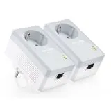 Powerline-адаптер TP-LINK TL-PA4010PKIT StarterKit (с розеткой)