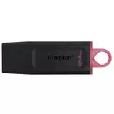 USB Flash-накопитель 256Gb USB 3.2 (KINGSTON, DataTraveler Exodia) Black/Pink (DTX/256GB)