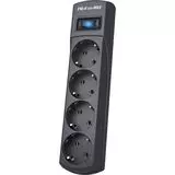 Сетевой фильтр 10 м. (ZIS Pilot M Max, 4 розетки), графит (Pilot m-MAX 10M)