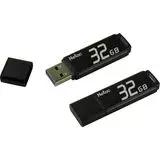 USB Flash-накопитель 32Gb USB 3.0 (Netac, U351) черный (NT03U351N-032G-30BK)