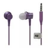 Наушники с микрофоном Xiaomi Mi In-Ear Headphones Basic Purple (ZBW4357TY)
