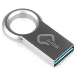 USB Flash-накопитель 64Gb USB 3.0 (QUMO, Ring) серебристый (QM64GUD3-Ring)