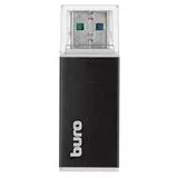 Картридер внешний USB2.0 Buro BU-CR-3104, черный