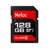 Карта памяти SDXC 128Gb class 10 UHS-I U1 (Netac P600) (NT02P600STN-128G-R)