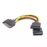 Кабель питания Serial ATA -> 2 Serial ATA (CC-SATAM2F-01)