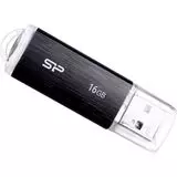 USB Flash-накопитель 16Gb (Silicon Power, Ultima U02) Black (SP016GBUF2U02V1K)